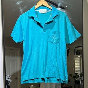Vintage 80s BMW Sport Polo with pocket logo